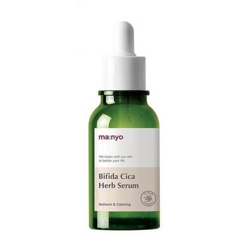 Успокаивающая сыворотка против воспалений Manyo Bifida Cica Herb Serum 50ml